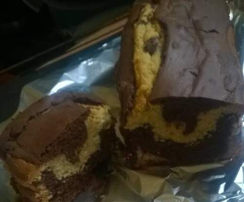 2 tres bon marbré au chocolat