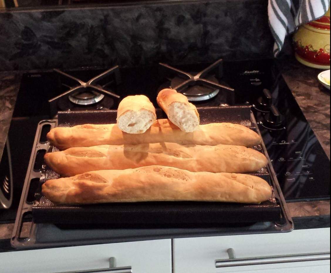 4 Baguettes en 45 min CHRONO!