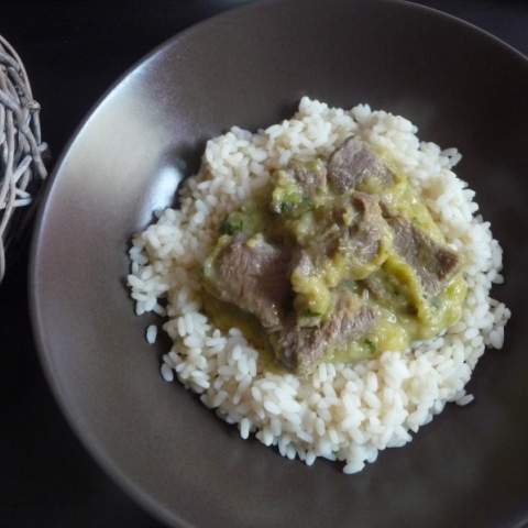 Agneau aux courgettes