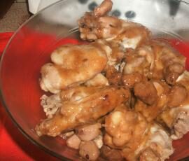 AILES de POULET à l'ail