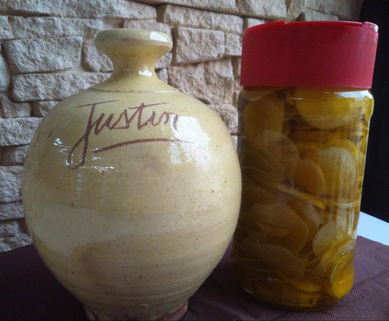 Antipasti de courgettes