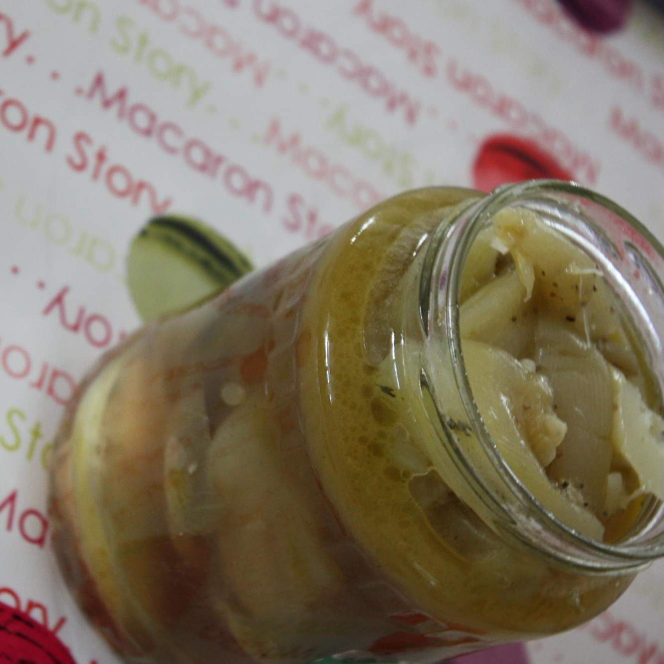 Aubergines marinées