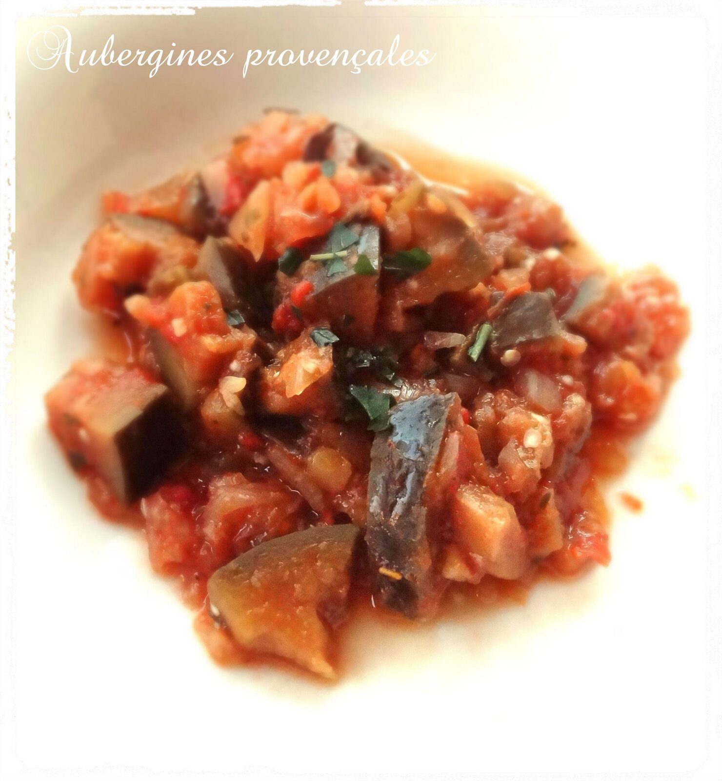 Aubergines provençales