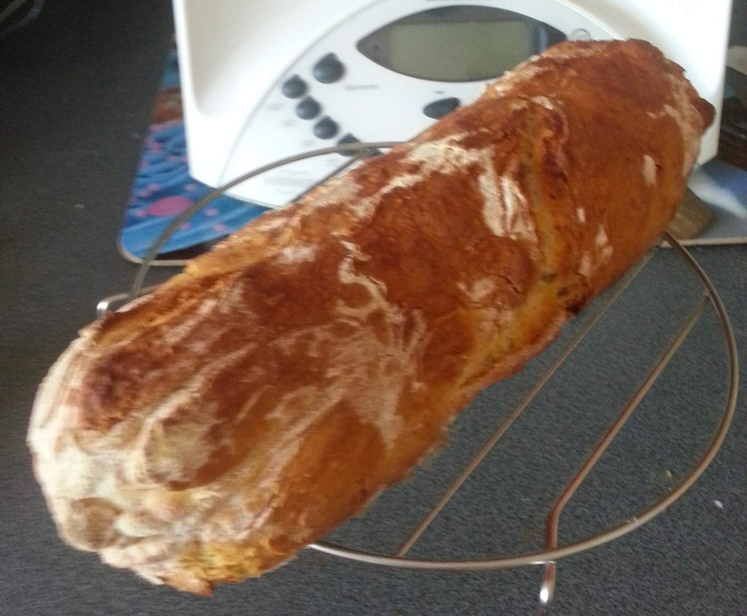 Baguette croustillante avec sa mie aérée