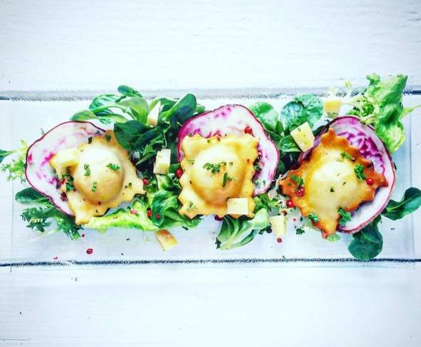 Barbajuans au potiron