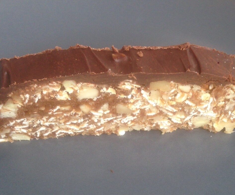 Barres de céréales, énergétiques et bénéfiques: Fruits, flocons d'avoine et chocolat -Sans Cuisson