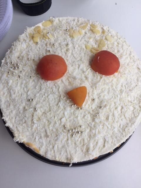 Bavarois aux abricots et chocolat blanc