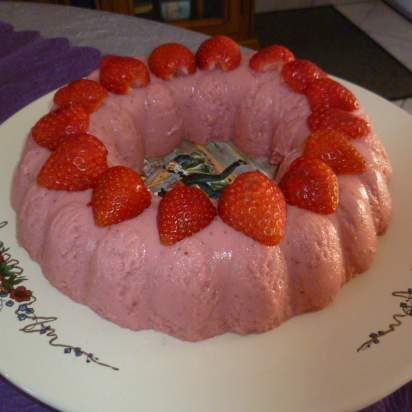 Bavarois aux Fraises