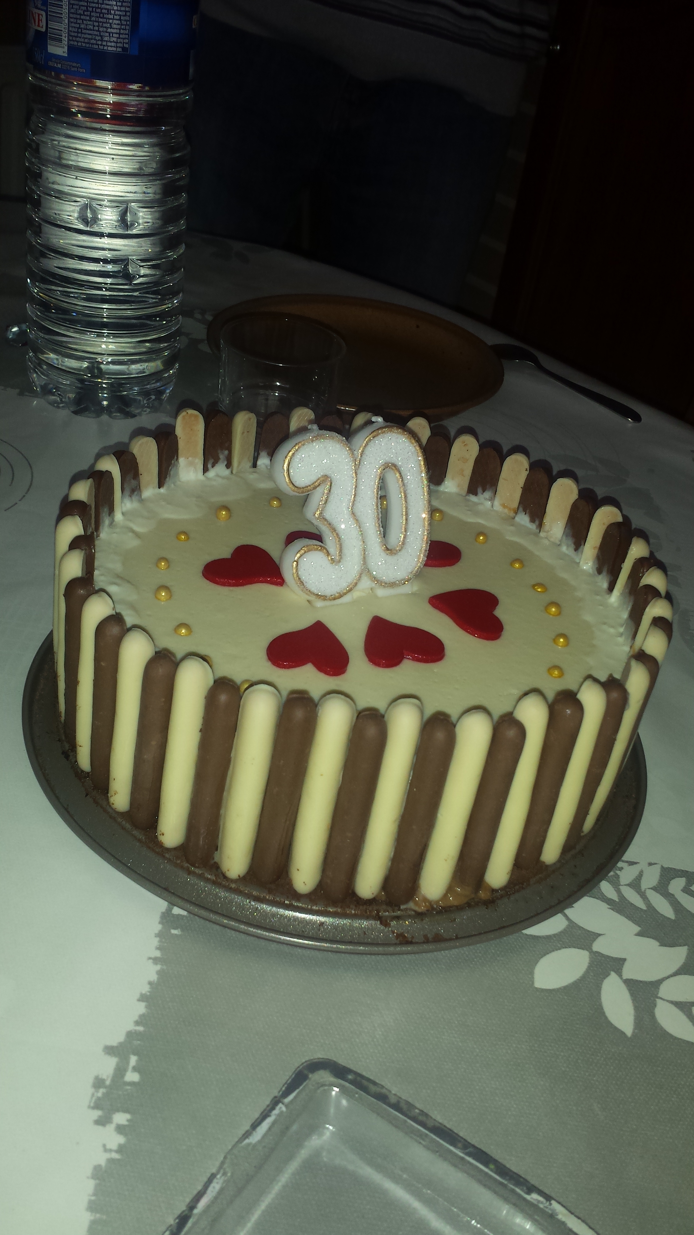 Bavarois carambar chocolat blanc