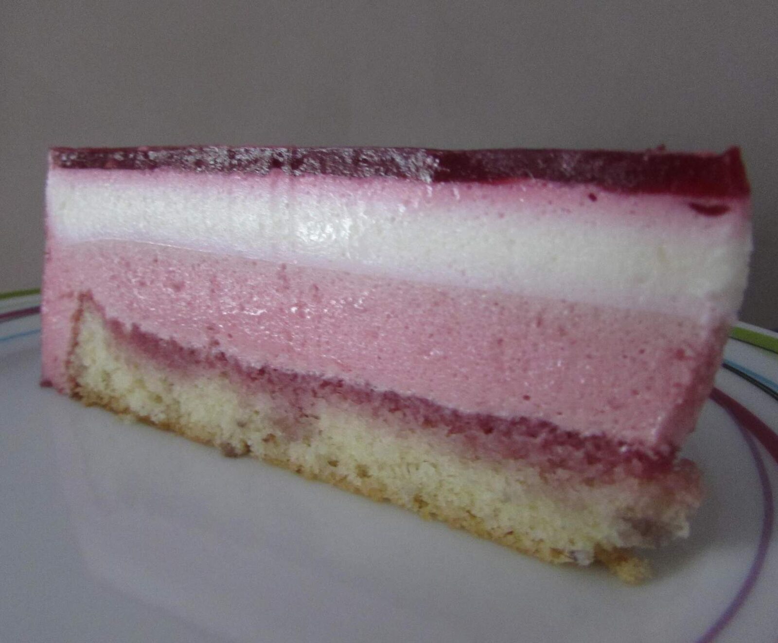 Bavarois chocolat framboise