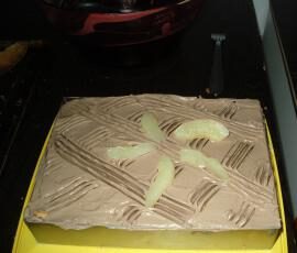 bavarois creme chocolat poire