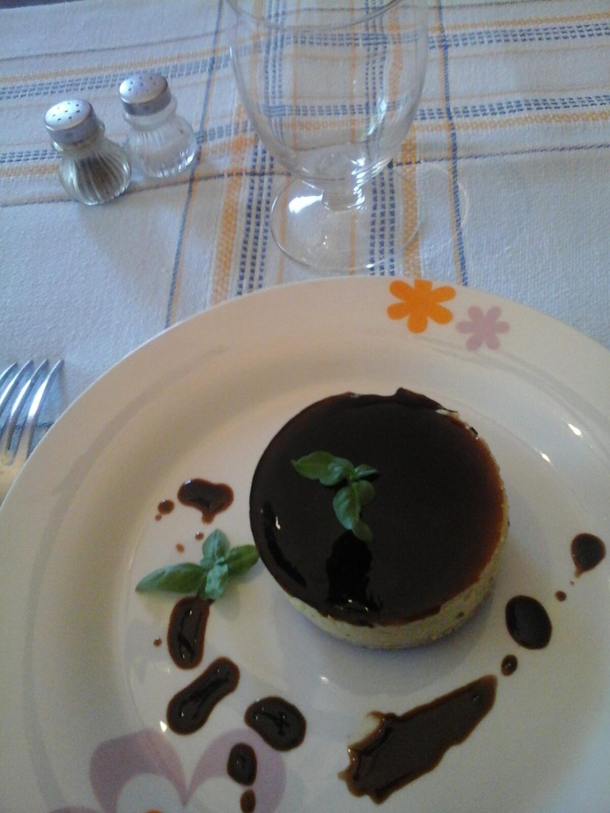 BAVAROIS D'AVOCAT , miroir balsamique