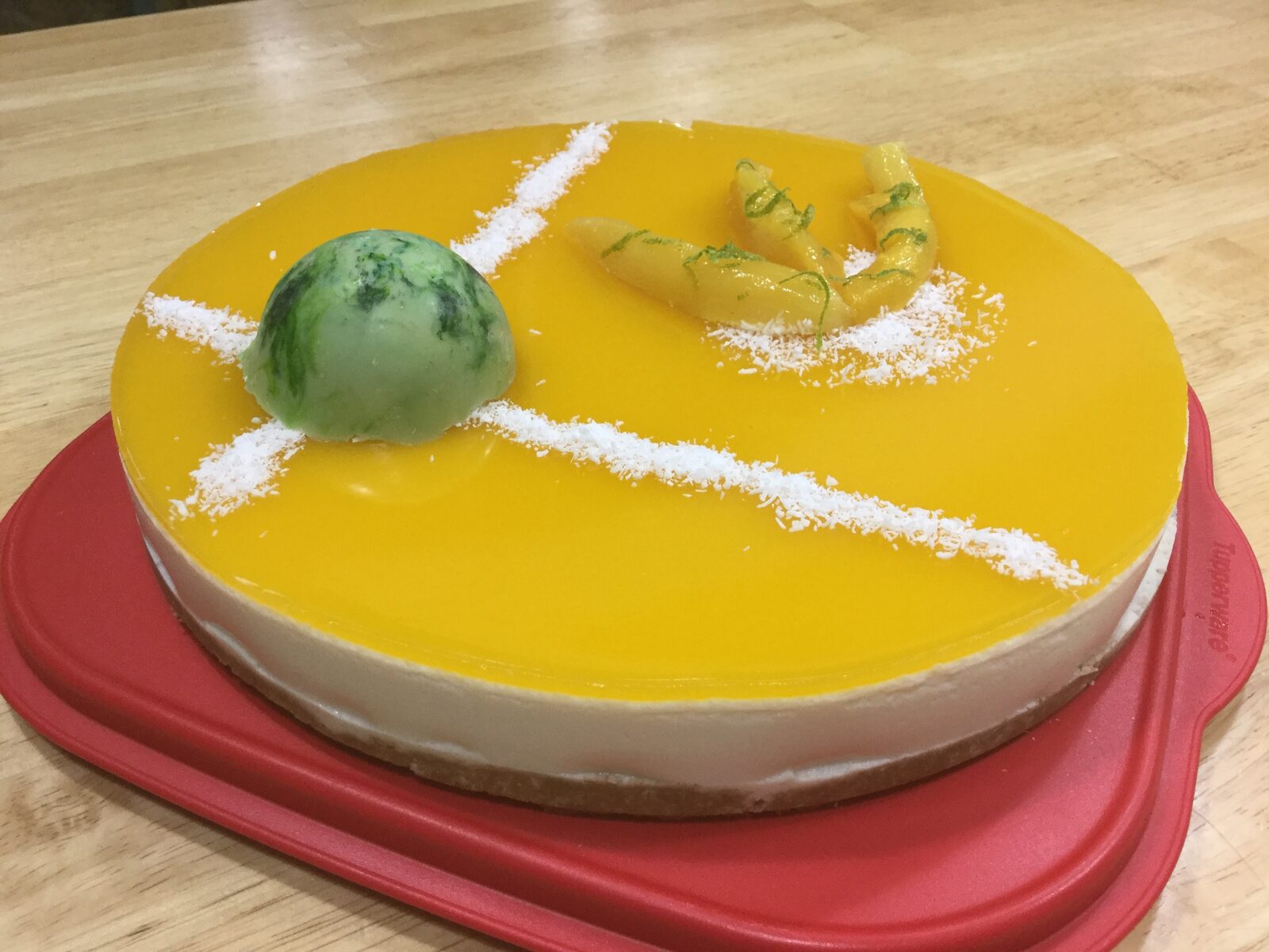 BAVAROIS FACILE COCO/MIROIR MANGUE (sans chantilly)