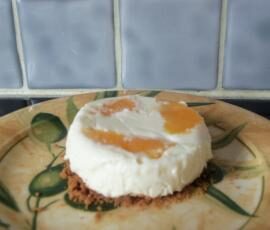 Bavarois orange chocolat blanc