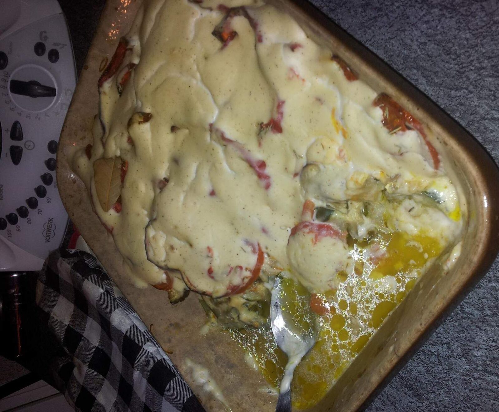 Béchamel au fromage de chèvre