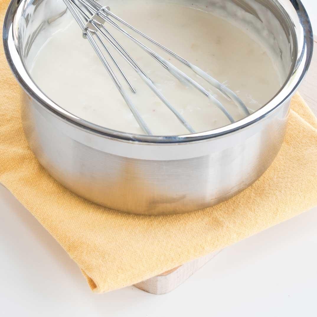 béchamel sans gluten ni lactose