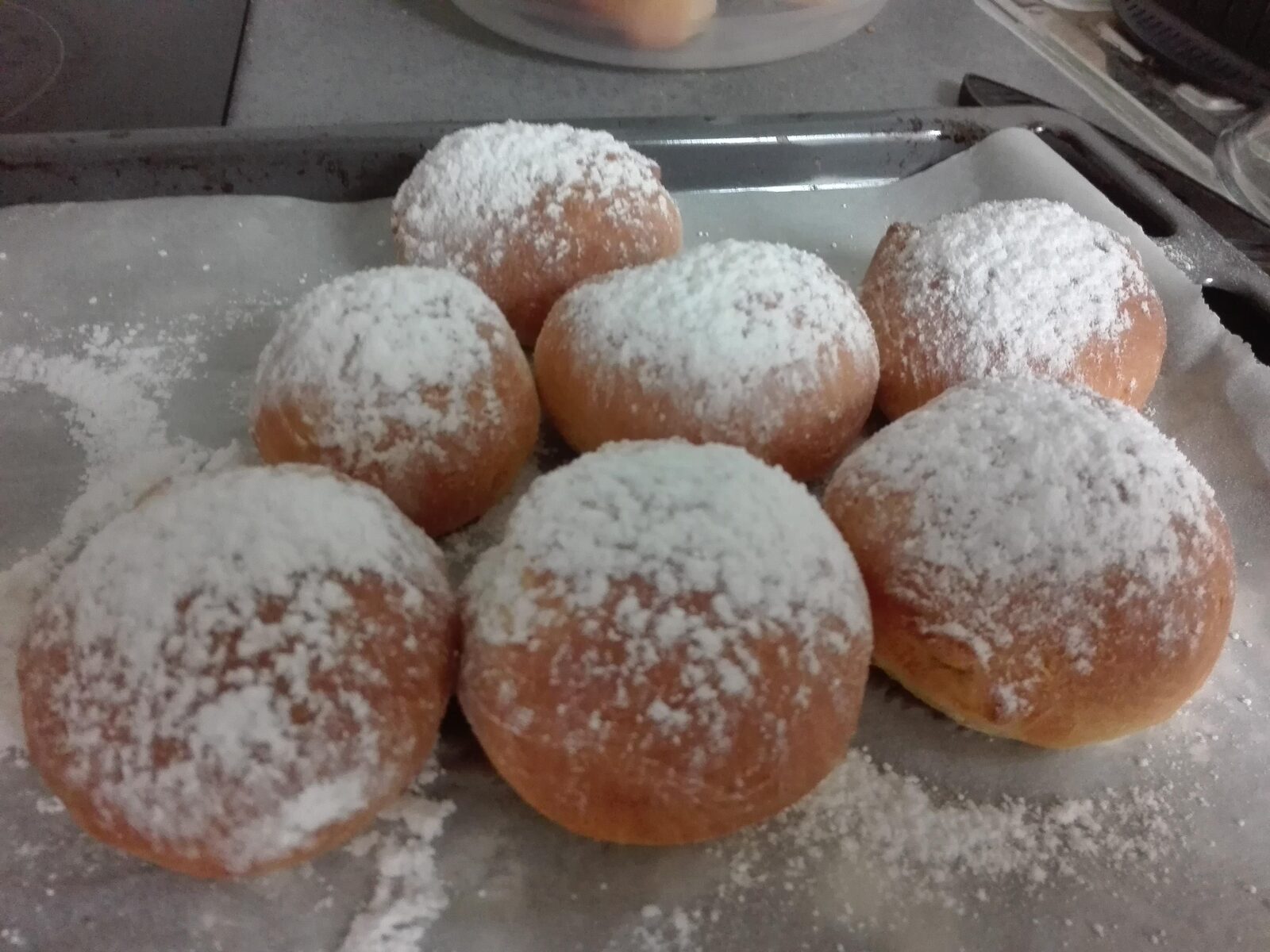 Beignets au four sans friture.