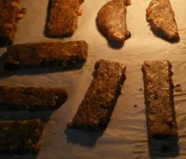 Biscuits chocolat , orange