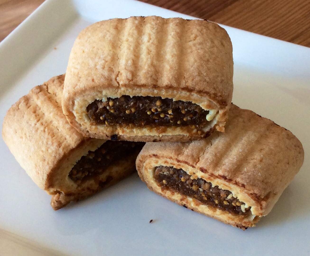 Biscuits fourrés à la figue