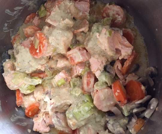 Blanquette de saumon