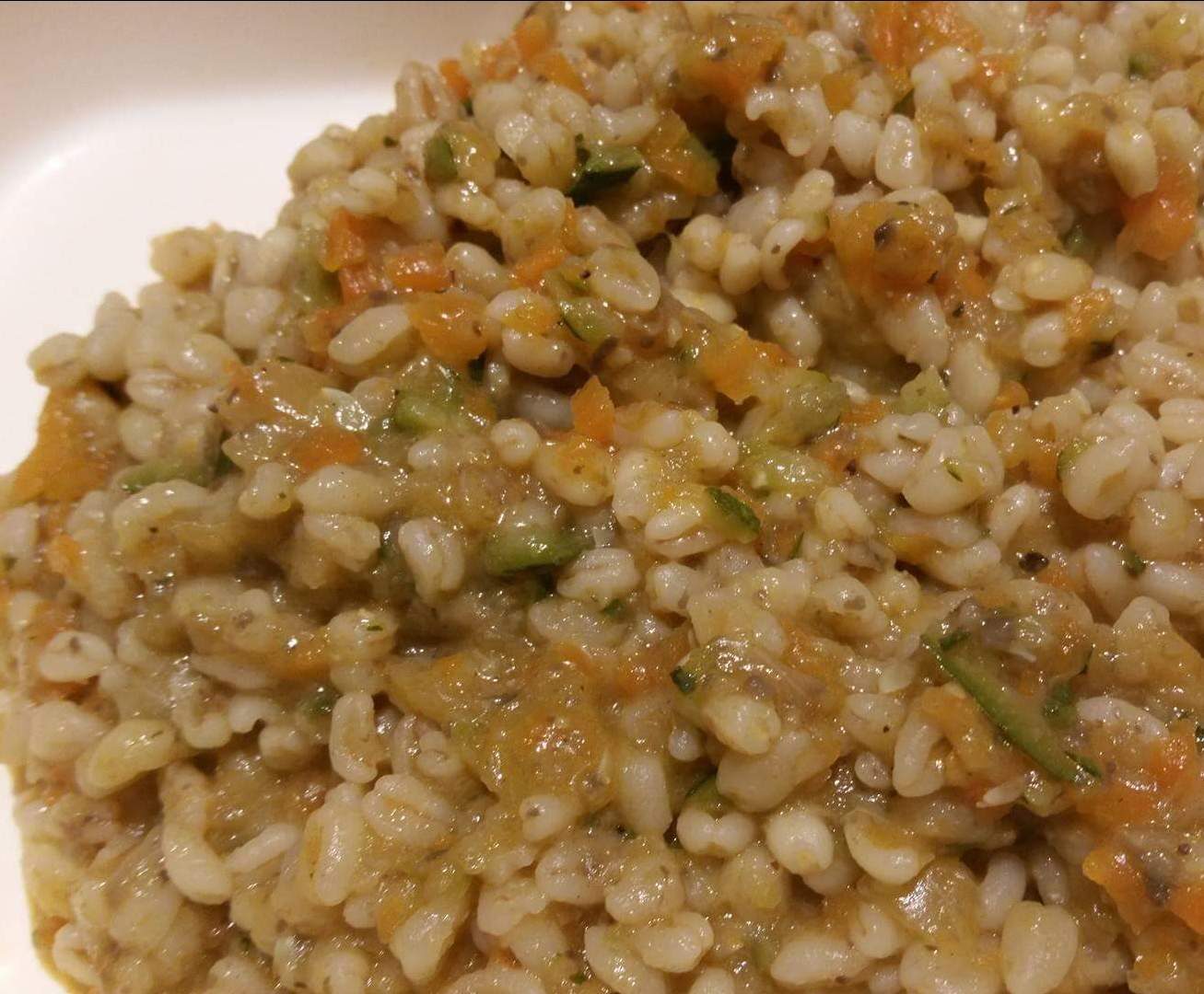 Blé aux petits légumes