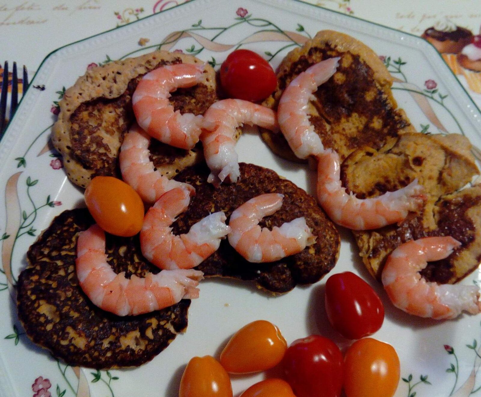 Blinis de patates douces à indice glycémique bas