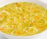 Bouillon de poulet aux vermicelles