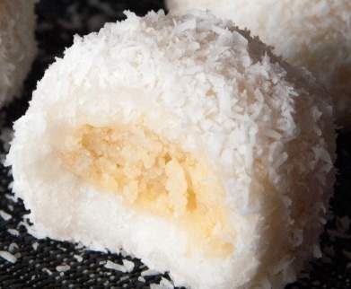 Boules de coco asiatiques