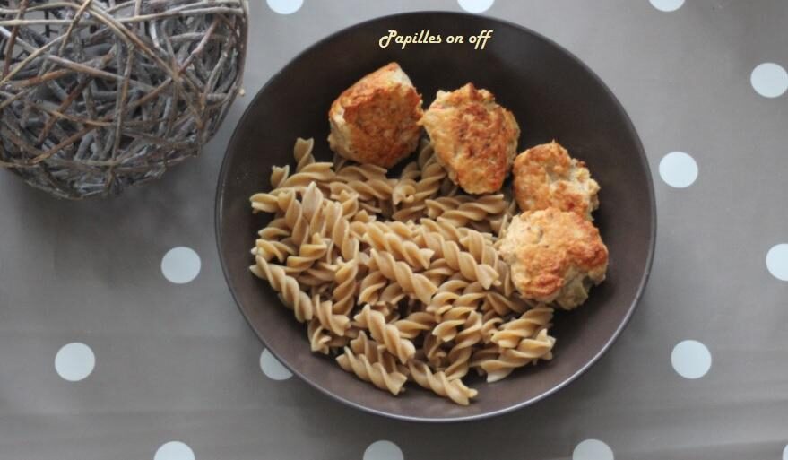 Boulettes de poulet aux légumes et paprika