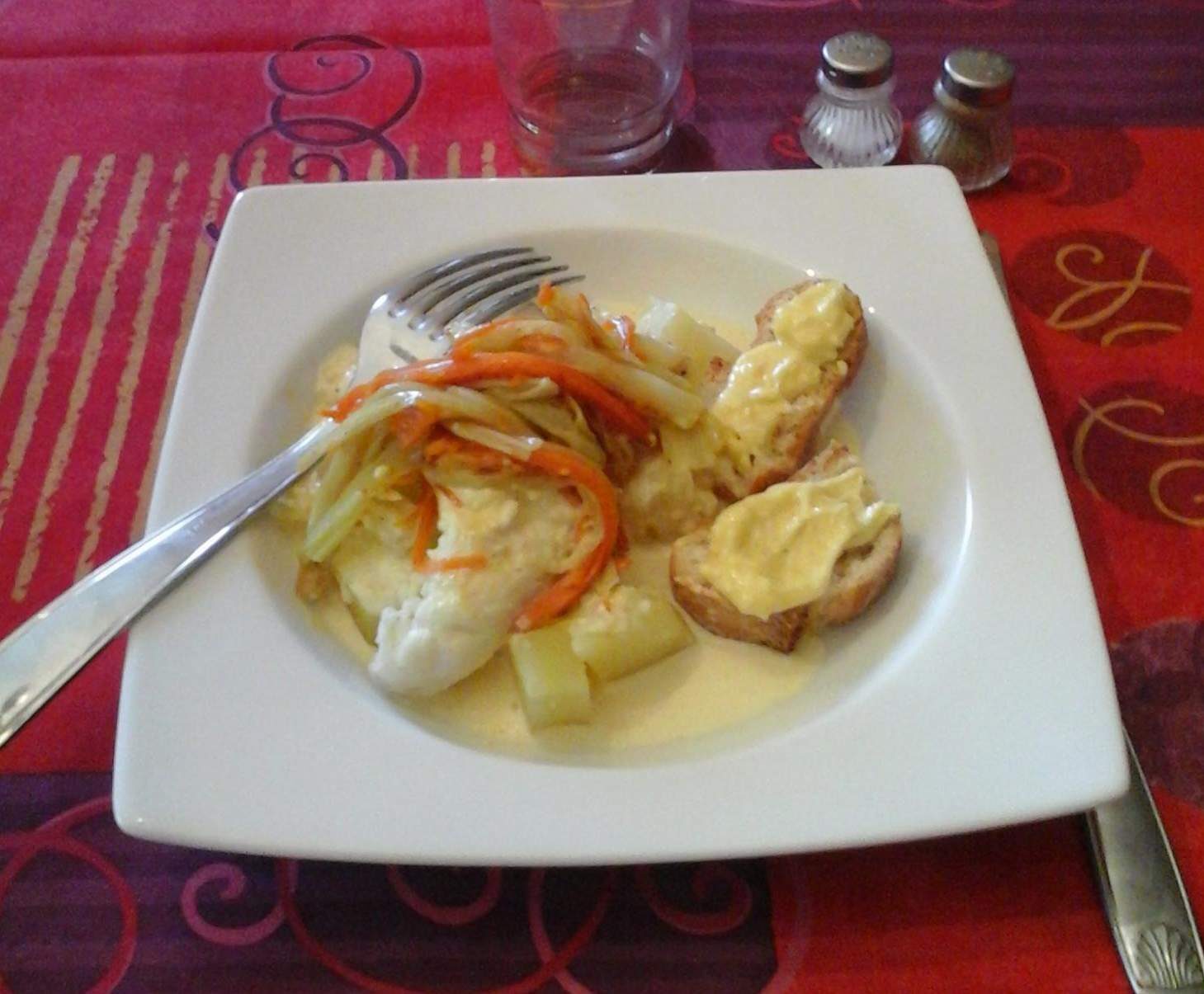 BOURRIDE de lotte a la setoise