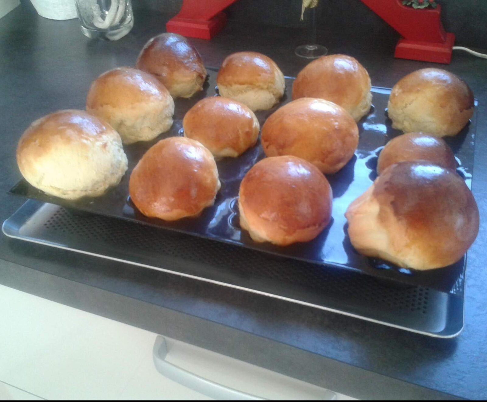 Brioche à la mie filante