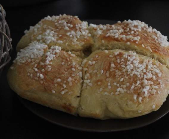 Brioche au fromage blanc 0%, sans beurre
