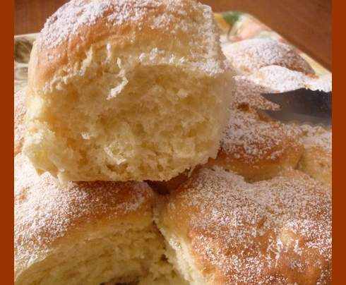 Brioche au fromage blanc.