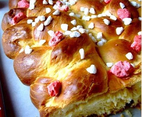 Brioche aux pralines Express