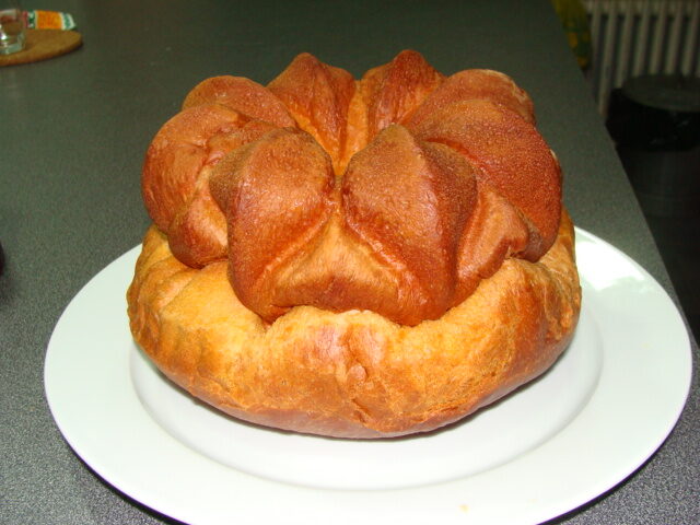 BRIOCHE (celle qu'on pétrit 15 mn)