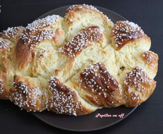 Brioche ultra moelleuse aux jaunes d’œufs