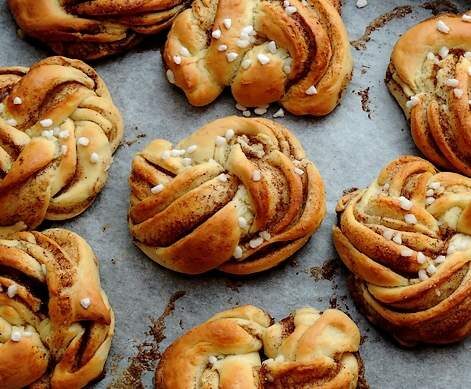 Brioches à la cannelle (Kanelbullar de suède)