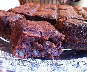 Brownie fondant aux noix de Pécan