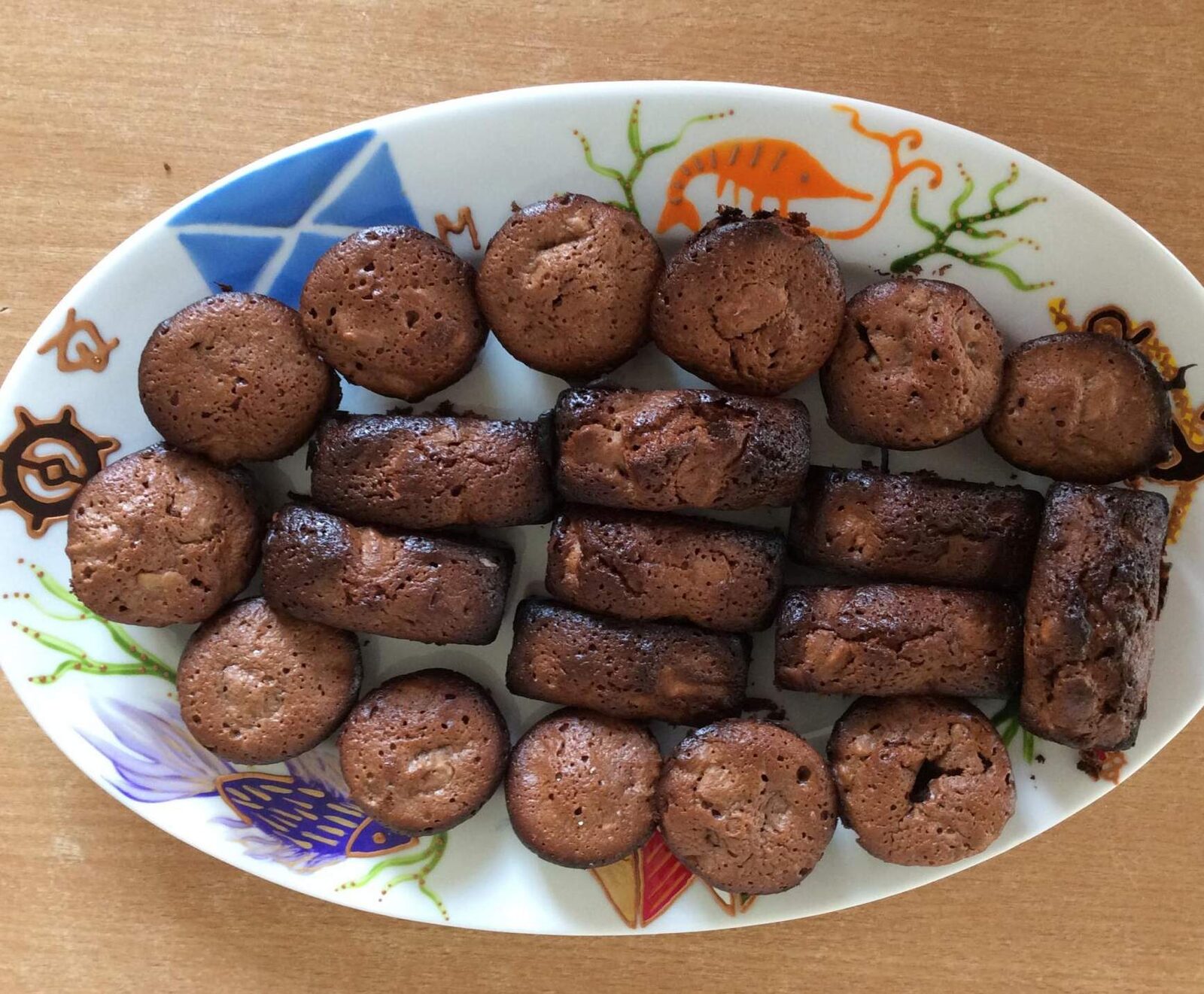 Brownie léger chocolat-noisette