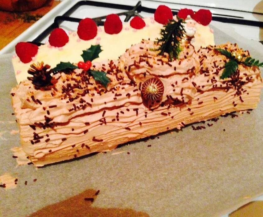 Buche de Noël au nutella