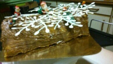 buche de noel chocolat cointreau