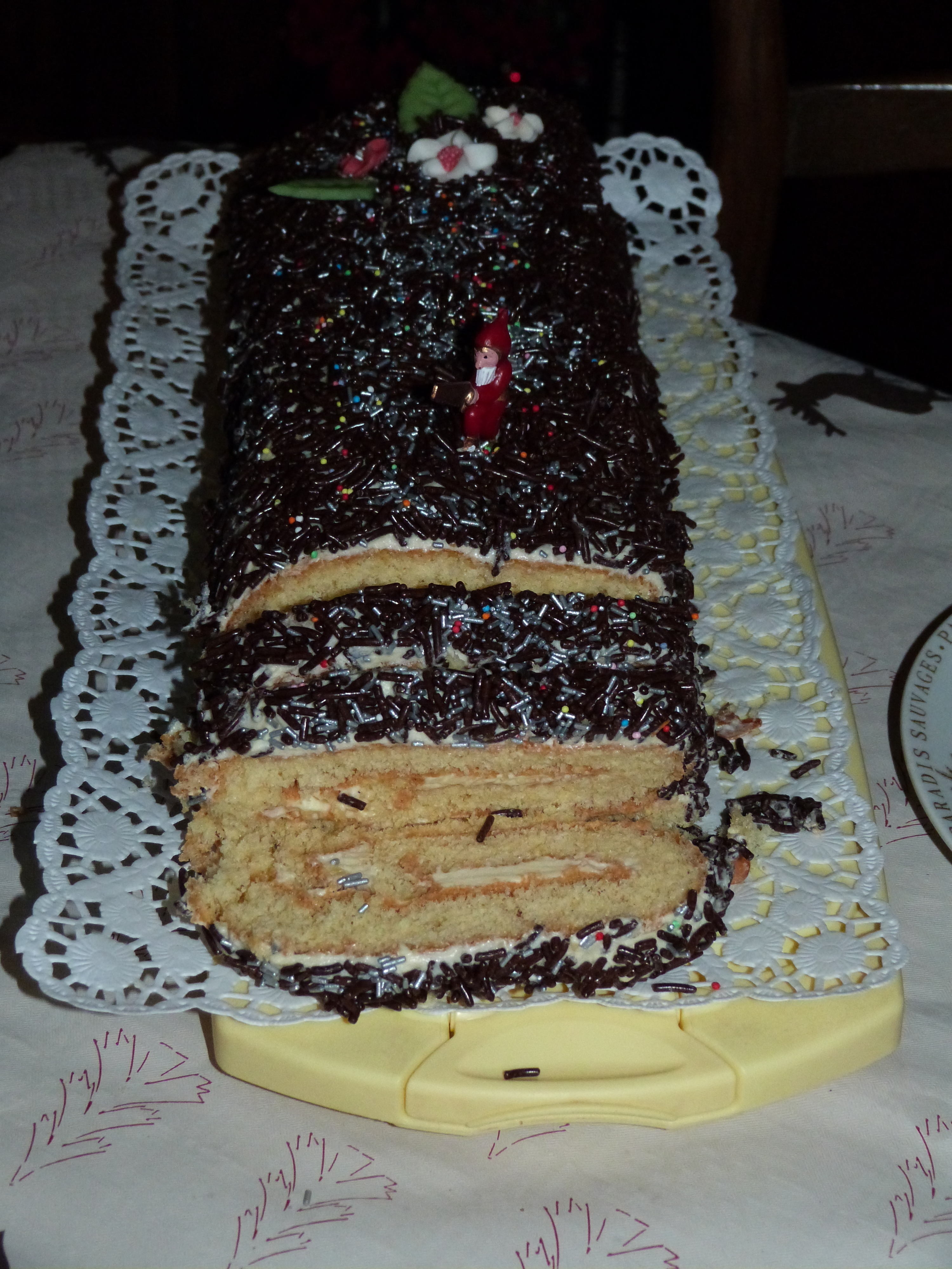 Bûche de Noël de Mamie Nicole
