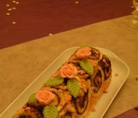 buche fraise/framboise