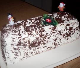 Buche glacée Vanille café carambars