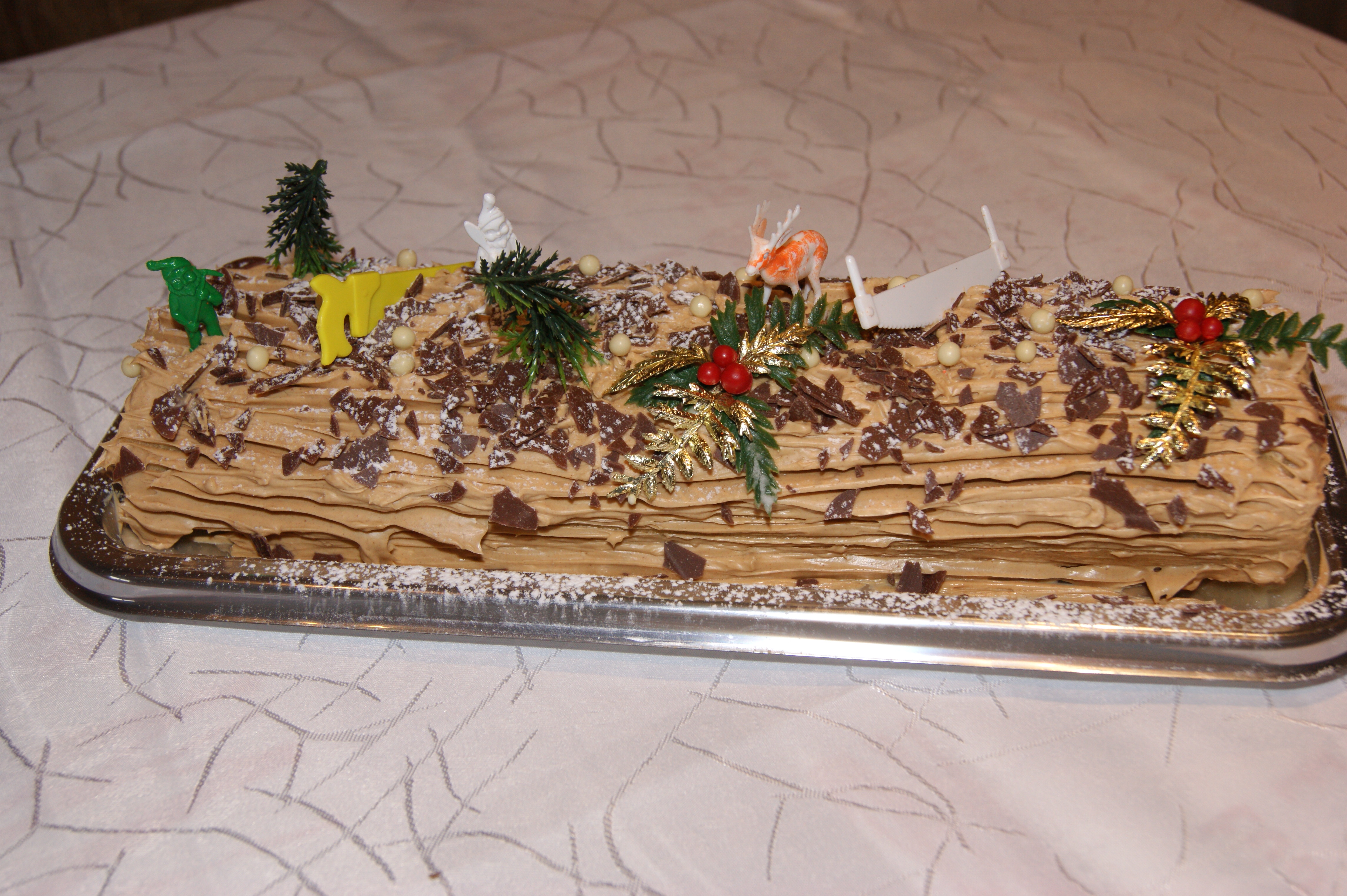 buches de noel creme praliné