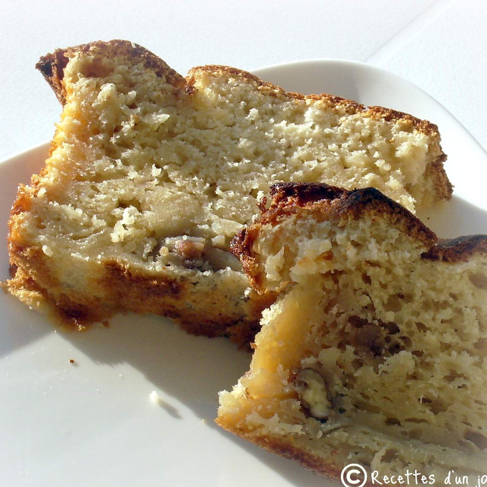 Cake aux noix au yaourt