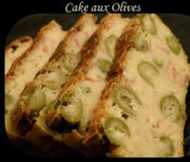 Cake aux olives