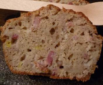 Cake breton lardons poireaux