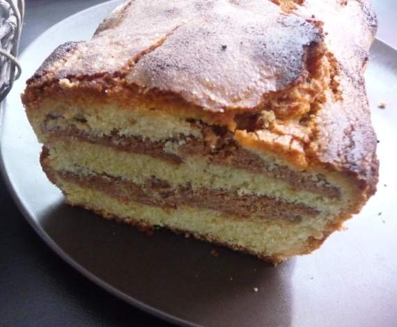 Cake citron et spéculoos