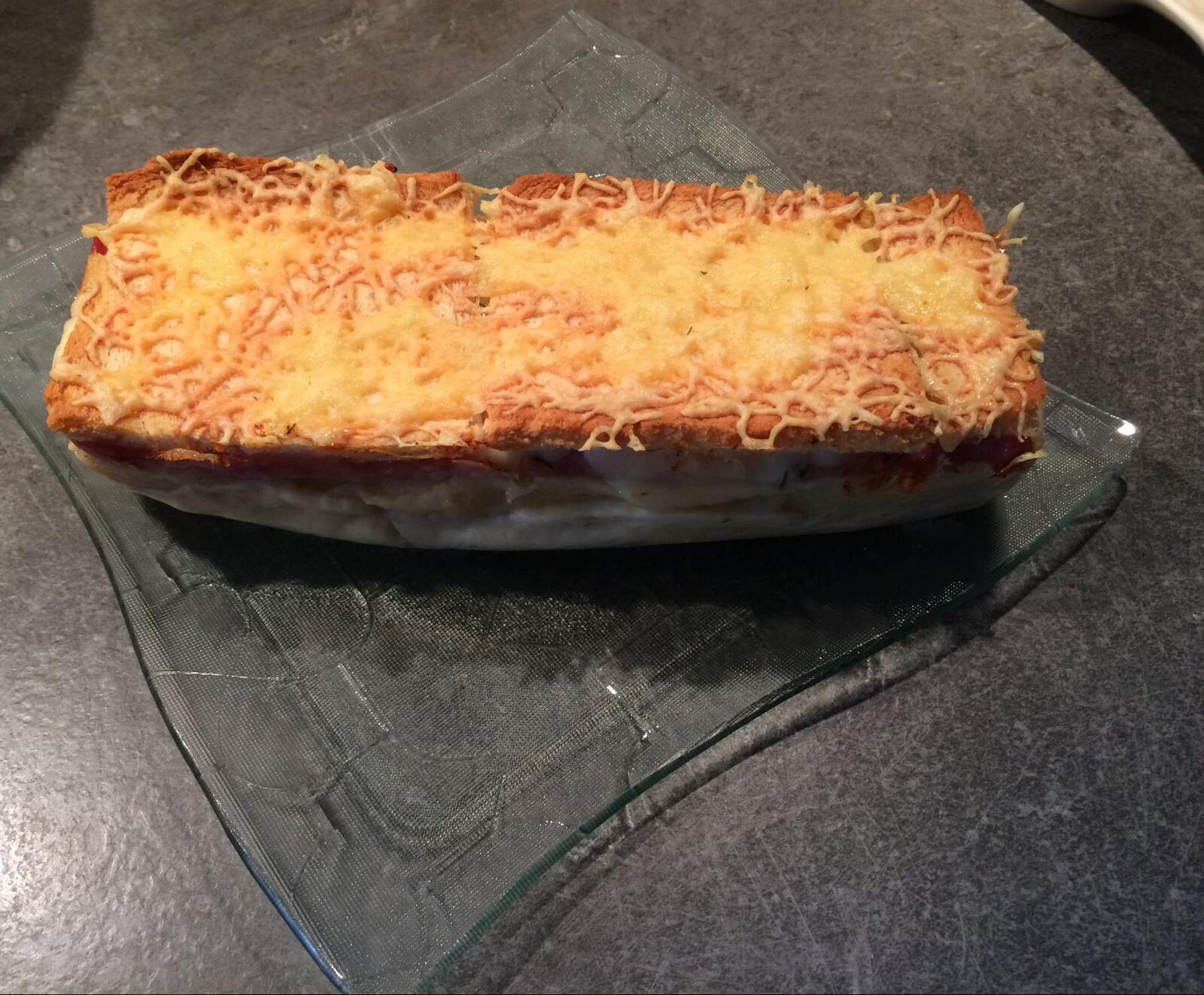 Cake croque monsieur